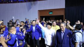 Partai Demokrat resmi mendukung Prabowo Subianto untuk Pemilihan Presiden 2024. (Dok. Tim Media Prabowo Subianto)