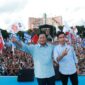 Pasangan Capres Cawapres nomor urut 2 Prabowo Subianto dan Gibran Rakabuming Raka di Kota Semarang, Jawa Tengah. (Dok. TKN Prabowo Gibran)

