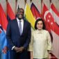 Menteri Keuangan (Menkeu) Sri Mulyani Indrawati melakukan Pertemuan Bilateral dengan Managing Director International Finance Corporation (IFC), Makhtar Diop. (Dok. Kemenkeu.go.id)