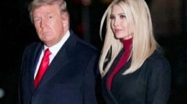 Mantan Presiden Donald Trump bersama Ivanka Trump. (Instagram.com@ivankatrump)