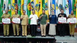 Kepala Badan Pangan Nasional (Bapanas) Arief Prasetyo Adi menyampaikan dalam Rakor Pengendalian Inflasi Daerah di Kemendagri. (DoK. Tim Komunikasi Bapanas)