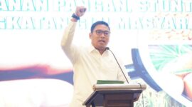 Wamentan membuka acara Kongres Pertanian Indonesia yang diselenggarakan oleh Ikatan Alumni Fakultas Pertanian IPB bertempat di IPB Convention Centre, Selasa 24 September 2024. (Dok.Humas Kementan)
