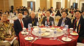 Event yang diadakan Paguyuban Sosial Marga Tionghoa Indonesia (PSMTI) dan ASEAN Chinese Clan Association (ACCA) memfasilitasi kolaborasi dan komunikasi antara berbagai negara di kawasan Asia Tenggara dan Tiongkok. (Dok. Eljohnnews.com)