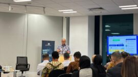 CEO Danantara Rosan Roeslani dalam orasi publik bertajuk 