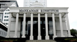 Gedung Mahkamah Konstitusi.