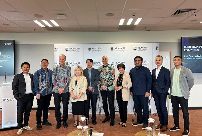 Kolaborasi Monash dan Sinar Mas Land dalam Monash Velos Accelerator hadirkan inovasi dari riset ke solusi nyata.(Dok. Sinar Mas Land )
