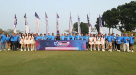 Sinar Mas Land x IDX Channel Golf Tournament 2025 bertajuk “Swing for Success” secara resmi dibuka pada Minggu (27/7) lalu di Rancamaya Golf & Country Club Bogor. Turnamen golf nasional ini diikuti oleh 144 pegolf yang berkompetisi dalam meraih beragam hadiah jutaan rupiah untuk skor Best Nett Overall, Best Gross Overall, Longest Drive, Nearest to the Pin, dan Nearest to the Line.
