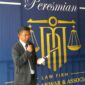 Ketua DPD KAI Banten, Mohammad Anwar saat peresmian kantor hukum di kawasan Gading Serpong, Kabupaten Tangerang.