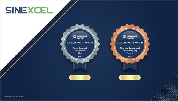 SINEXCEL Wins Silver and Bronze in Brandon Hall Group’s Excellence in Action Awards