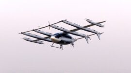 Matrix, the world's first 5-ton class electric vertical take-off and landing (eVTOL) aircraft by AutoFlight, completes a full transition flight demonstration