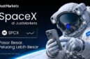 JustMarkets mengumumkan peluncuran layanan trading saham SpaceX (SPCX) bagi para kliennya. (Dok.  JustMarkets)