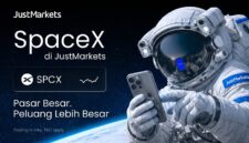 JustMarkets mengumumkan peluncuran layanan trading saham SpaceX (SPCX) bagi para kliennya. (Dok. JustMarkets)