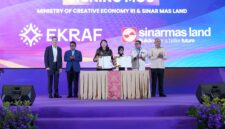 Penandatanganan MoU Collaboration on Creative Economy Development antara PT Surya Inter Wisesa selaku BUPP KEK ETKI Banten dan Kemenekraf/Bekraf RI untuk memperkuat ekosistem serta membuka peluang investasi ekonomi kreatif.